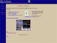 Tablet Screenshot of bialith.com